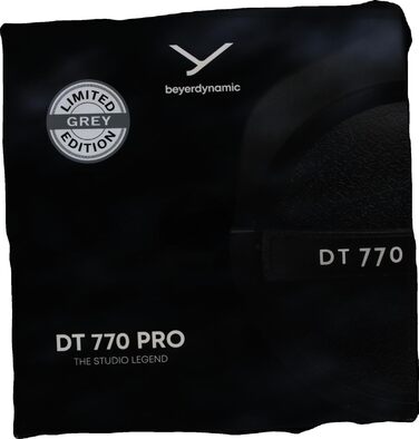 Навушники-вкладиші beyerdynamic DT 770 PRO, закриті, дротові, студійні, 32 Ом, сірі