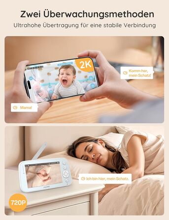 Відеоняня JolyWell з камерою та додатком, 5