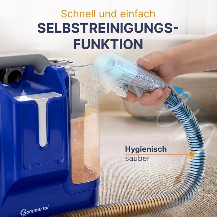 Многофункціональний пилосос MultiCleaner WS450 5-в-1 для килимів, меблів, авто та тварин. Потужний 450W, з аксесуарами, самоочищення