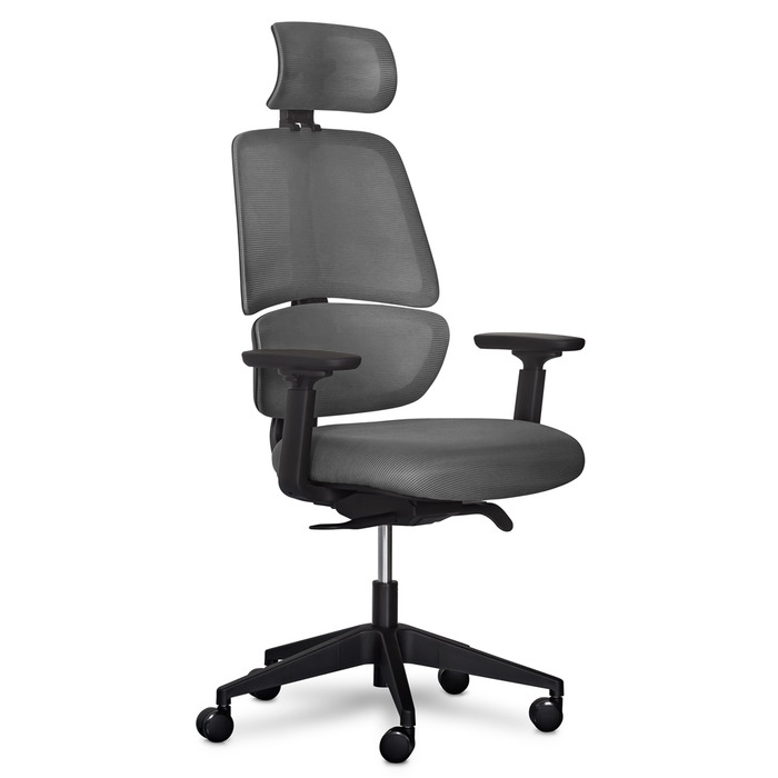 Крісло Mealux Leo Air Plus Dark Grey (арт.Y-546 KBG)