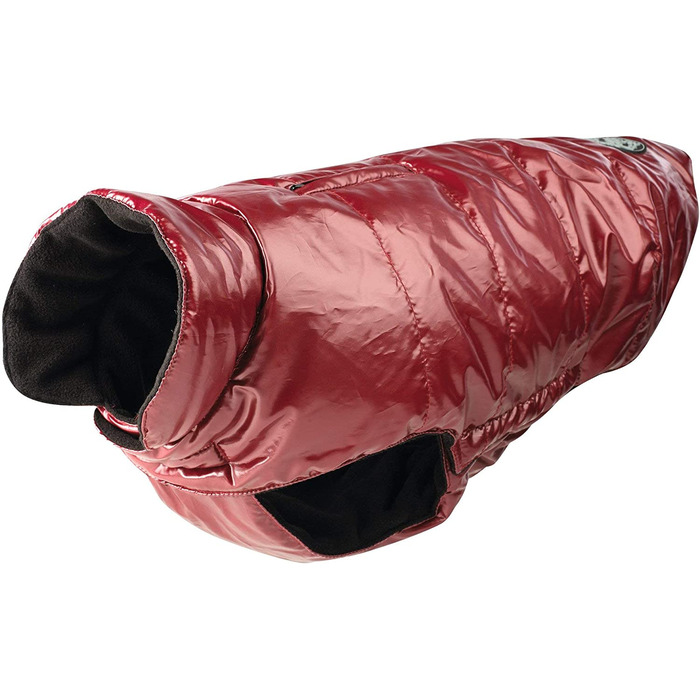 Пальто для собак HUNTER Tampere, зимове пальто, стьобане, водовідштовхувальне, ватяне, на флісовій підкладці, (50, червоне)