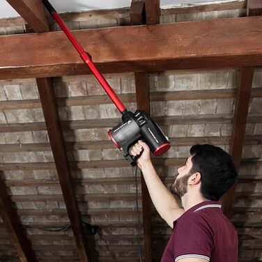 Пылесос Cecotec Conga 560: циклонтехнология, фильтр високої продуктивності, радіус дії 6 м, 600 Вт (гранатовий, ThunderBrush)