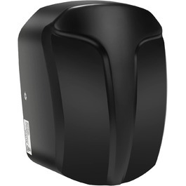 Електричний сушар для рук QL автоматичний, з HEPA-фільтром, нержавіюча сталь, для ванної кімнати та туалету, 1150W, чорний