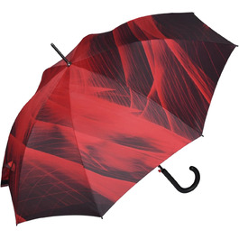 Knirps Stick Umbrella Automatic Supernova - Spheres Ruby, Knirps Stick Umbrella Automatic Supernova - Spheres Ruby