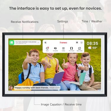 Цифровий фотоальбом FRAMEO 15.6