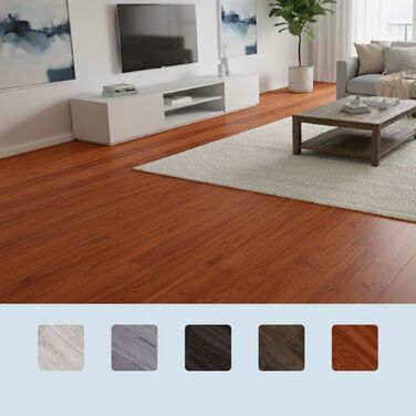 Вініловий підлоговий декор Relaxdays з самоклеючою основою та дизайном під дерево