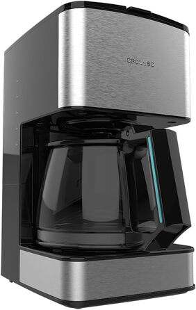 Кавомашина Cecotec Coffee 56 Heat: 1.3л, 12 чашок, LCD, нержавіюча сталь, програмування, захист від крапель, автоматичне відключення