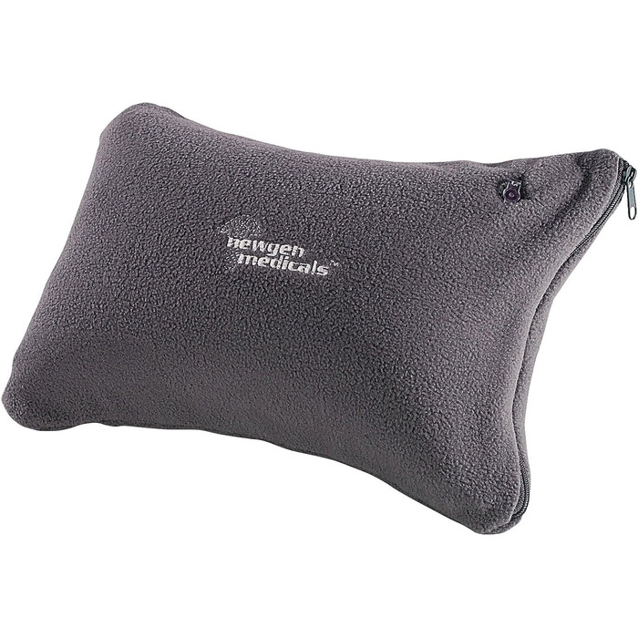 Надувна подушка Newgen Med Подушка для шиї та подушка для шиї, темно-сіра (дорожній набір)
