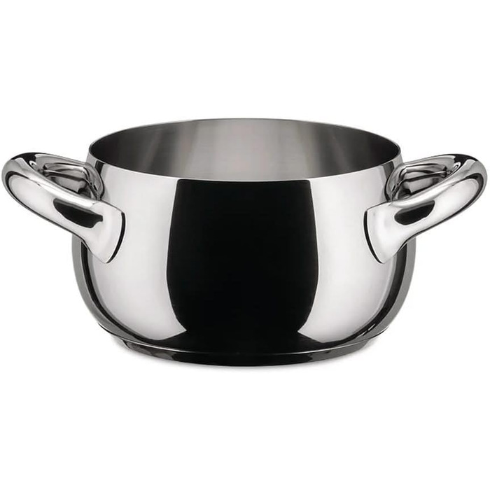 Каструля Alessi Mami SG100S7 з кришкою та двома ручками, 2.5л, нержавіюча сталь