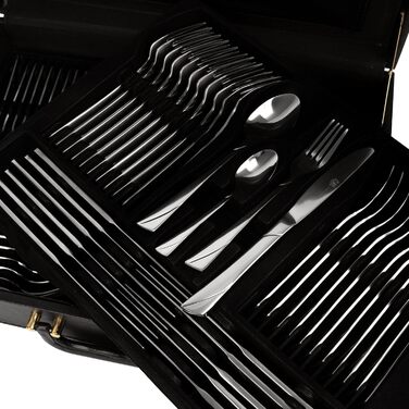 Набір столових приборів Karl Hausmann на 12 осіб (72 шт.) - нержавіюча сталь, придатний для миття в посудомийній машині
