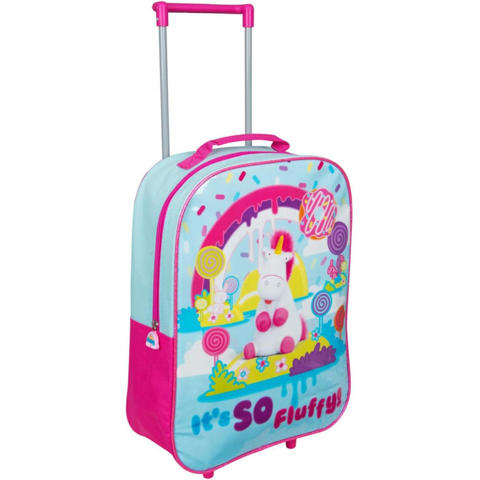 Чохол-візок Sambro Unicorn Fluffy, приблизно 38 x 27 x 14 см