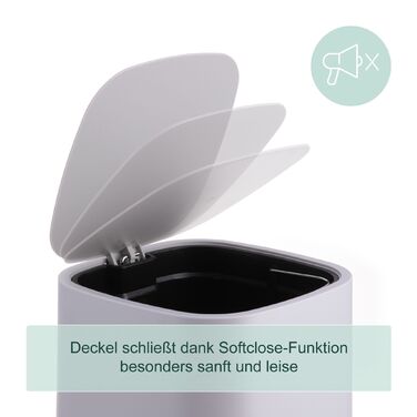 Відро для сміття Relaxdays, 9 літрів