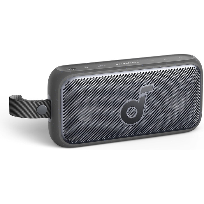 Soundcore Motion 300: Бездроковий портативний Bluetooth-динамік з BassUp, SmartTune, 30W, 13h, IPX7, для дому, саду, кемпінгу та подорожей (Чорний)