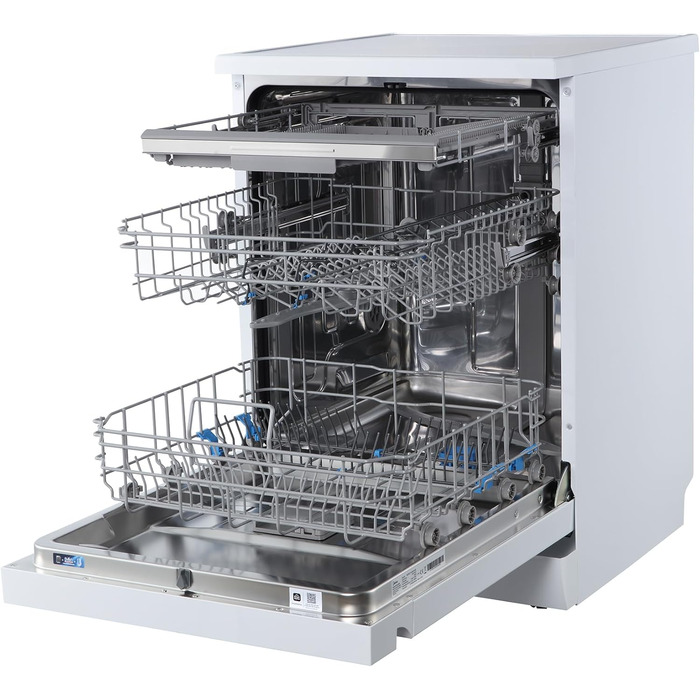 Посудомийна машина Midea SF 3.45N PRO: 9 комплектів, Inox, Wi-Fi, 5 програм, 47 dB, таймер завантаження