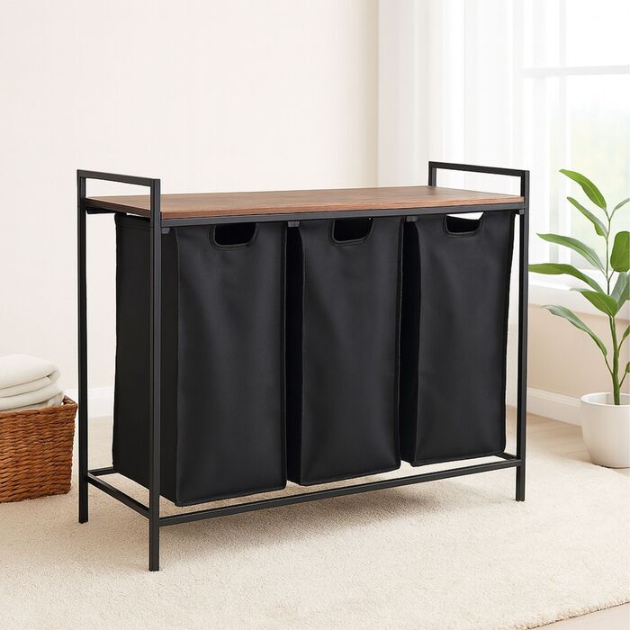 Організатор для білизни Relaxdays з 3 відділеннями та полицею