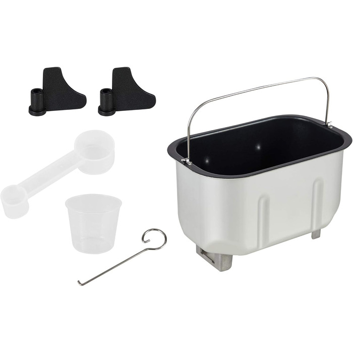 Хлібопечка Arebos 1500г з 15 програмами, таймером та LCD дисплеєм | 850 Вт | Білий