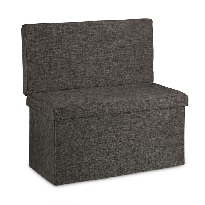 Relaxdays Складаний табурет зі спинкою L