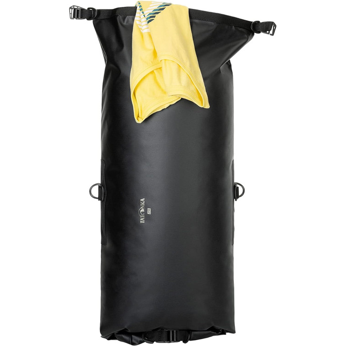 Легкий, водонепроникний багажний рулон з рулонними застібками з обох сторін і об'ємом 25 літрів Чорний 25 літрів, 25L -