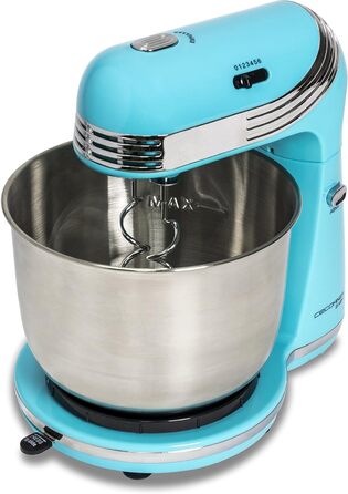 Кухонний комбайн Cecotec Cecomixer Easy: 250W, 3л, чаша з нержавіючої сталі, 5 функцій, 6 швидкостей, блакитний