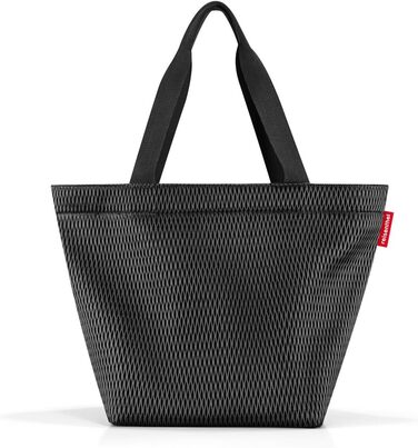 Сумка-шопер Reisenthel Shopper M чорна Mesh - велика, водонепроникна, для покупок та повсякденного використання