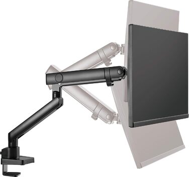 Кріплення для монітора ICY BOX IB-MS313-T: підходить для моніторів до 32 дюймів (до 8 кг), VESA 75x75/100x100, сталевий, регульований, для кріплення на стіл