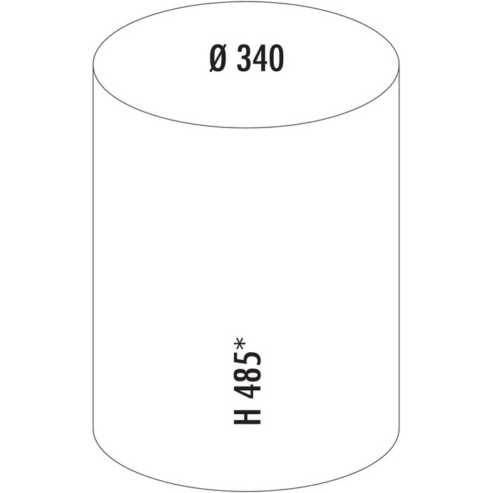 Контейнер для збору відходів Wesco 10114-42 11 літрів, круглий-нержавіюча сталь без іржі (15 л)