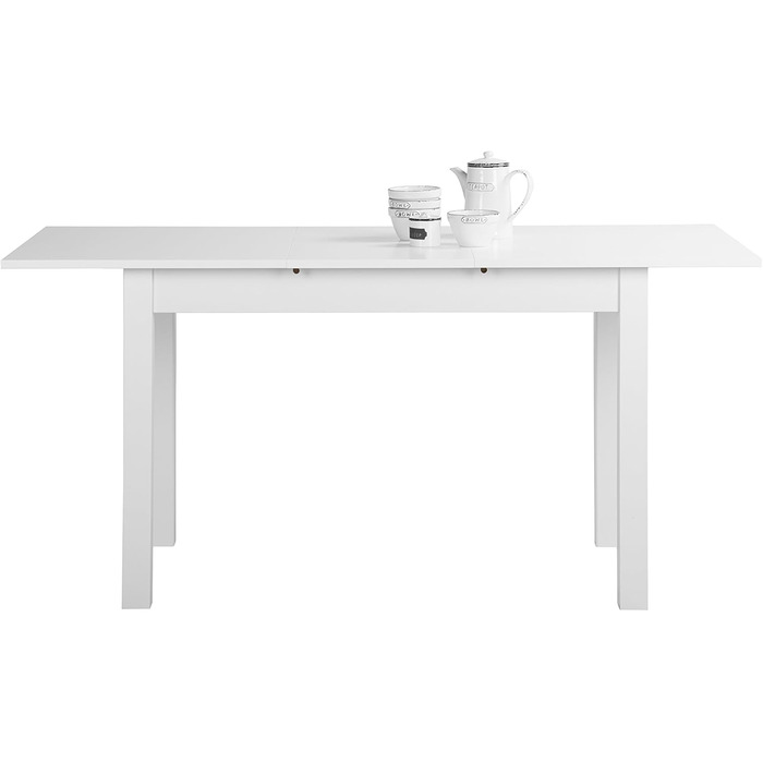 Обідній стіл Inter Trade Küchentisch, білий, 120-160 x 70 см, з висувною платформою