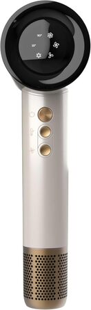 Фен Cecotec Ionicare Rockstar Nano Iontech Champagne з плазмою, 110 000 об/хв, дисплеєм та функцією збереження налаштувань