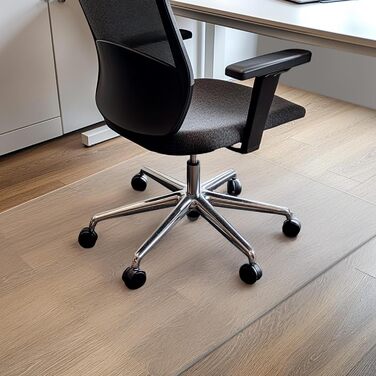 Килимок під офісне крісло COSYLAND, напівпрозорий, 120x120 см