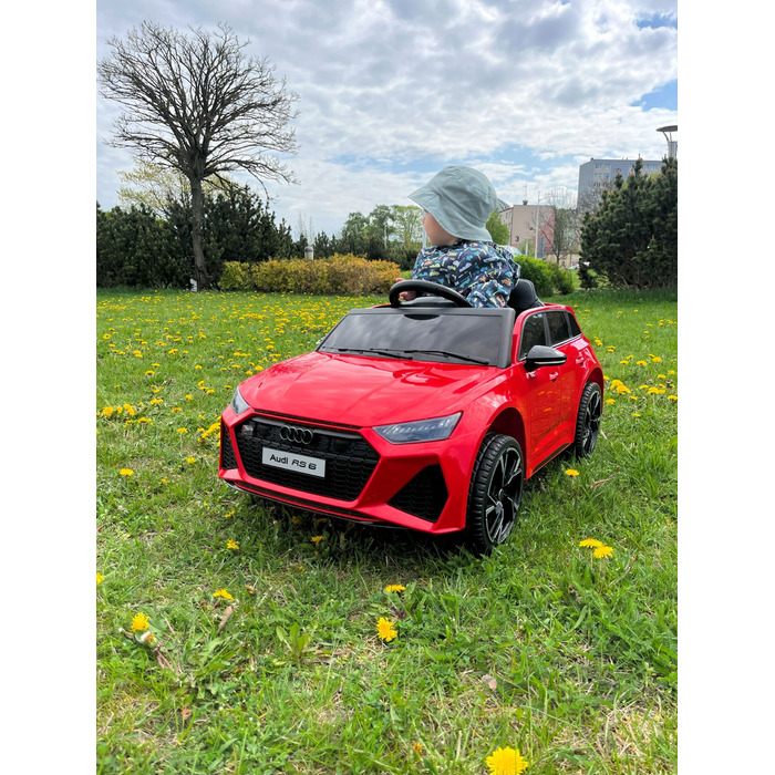 Дитячий електромобіль на акумуляторі Audi RS6 4x4, 12V 7Ah