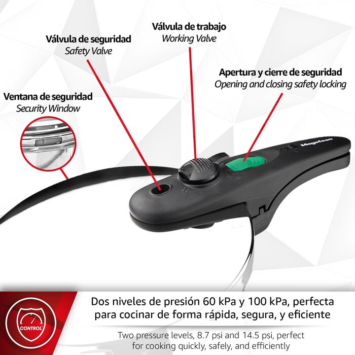 Набір сковорідок Magefesa Athenas 4+6L з корзиною та скляною кришкою, нержавіюча сталь 18/10, індукційне дно, термодифузійне дно