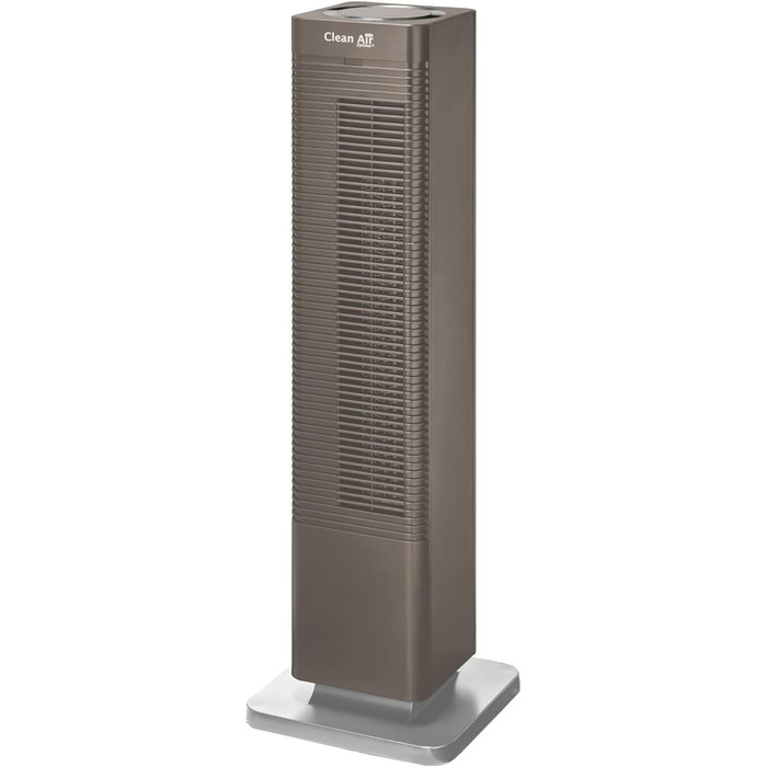 Обігрівач та вентилятор 2-в-1 Clean Air Optima CA-904G Smart: дизайн, 1000/2000 Вт, термостат, осциляція 80º, для приміщень до 40 м² (коричневий)