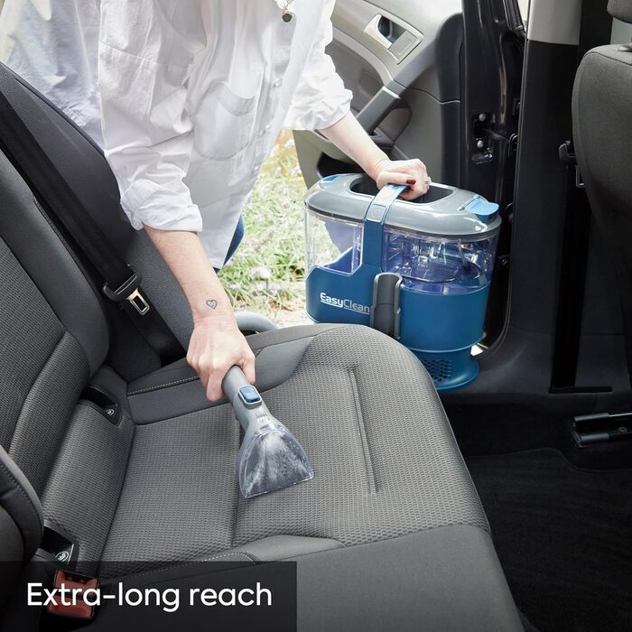 Вакум-мийка Vacmaster SCA0801 для килимів, диванів, оббивки та авто | Потужний пилосос з водонепроникністю та силою всмоктування 17000Pa