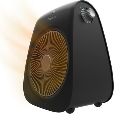 Електричний обігрівач Cecotec ReadyWarm Force, 2000W, чорний, вертикальний, 3 режими, 20 м²