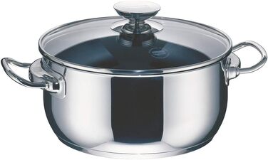 Каструля Berndes Injoy Special Edition 20 см, нержавіюча сталь, для всіх плит, з кришкою