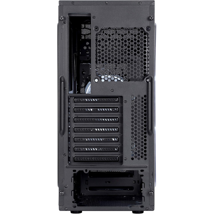 Корпус Fractal Design Focus G Black Window для ігрового ПК, Midi Tower з боковим вікном, чорний