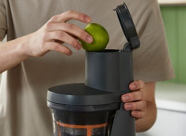Kenwood PureJuice Pro JMP85.00SI: повільний соковитискач для свіжих соків, сріблястий