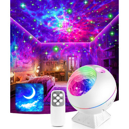 Проектор зоряного неба Sternenhimmel з Bluetooth, 300 режимів, нічник для дітей та дорослих, білий колір