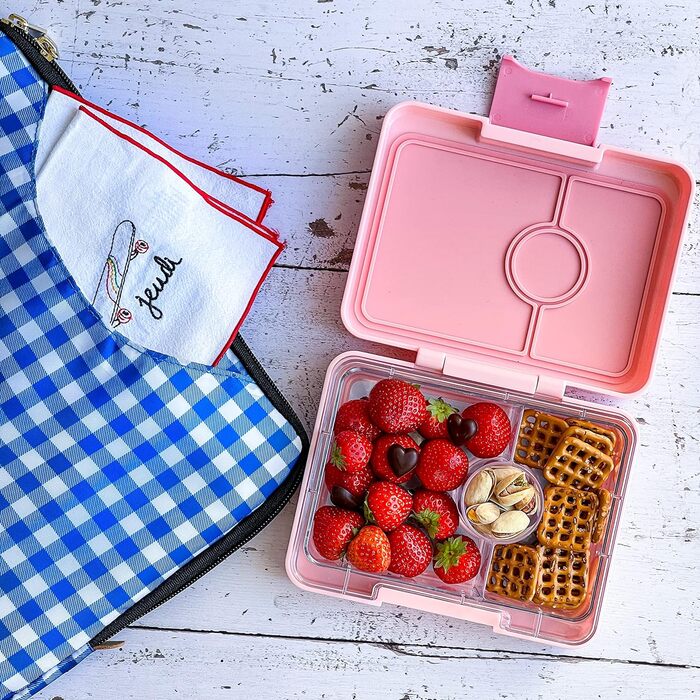 Ланч-бокс на 3 відділення Kids Bento Box для дитячого садка, школи (макс. 50 символів)