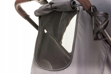 Дитячий прогулянковий візок 4BABY Stinger, графітовий, 10 кг, з регульованим сидінням