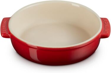 Тарілка для тапас Le Creuset, 500 мл, 14 см, чорна глянцева, 72102141400001 (Вишня)