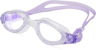 Чоловічі окуляри для плавання Aqua Speed ETA для дітей та підлітків One size прозорі/фіолетові тоновані лінзи