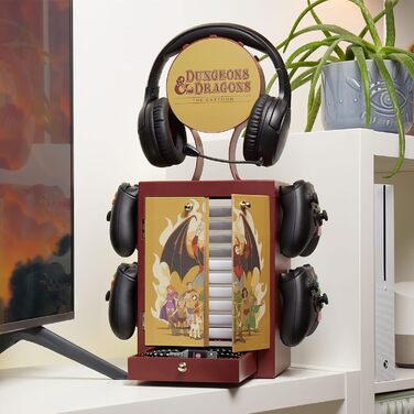 Органайзер для ігрових аксесуарів Numskull Dungeons & Dragons: кріплення для контролера та навушників (PS5, Xbox Series X/S, Nintendo Switch)