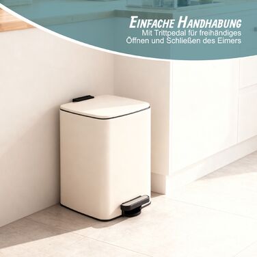 Відро для сміття Relaxdays, 20 літрів