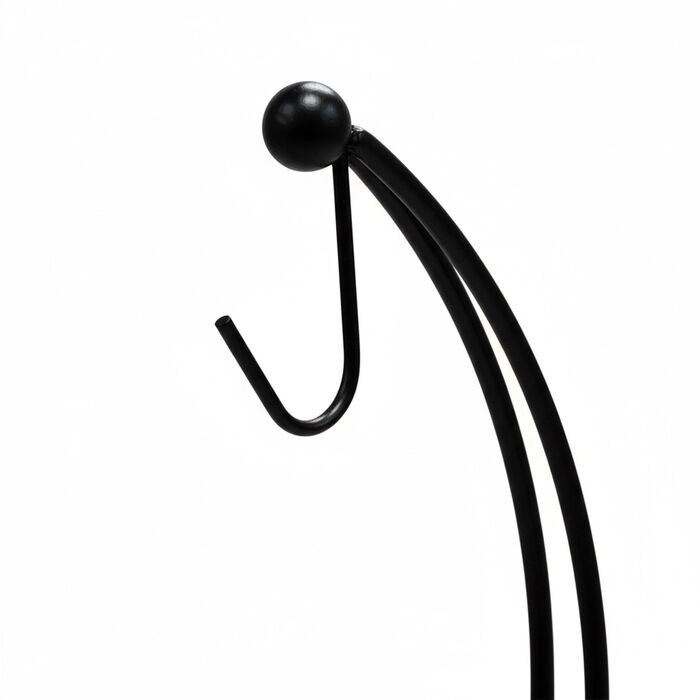 Підставка для бананів Relaxdays, чорна, металева