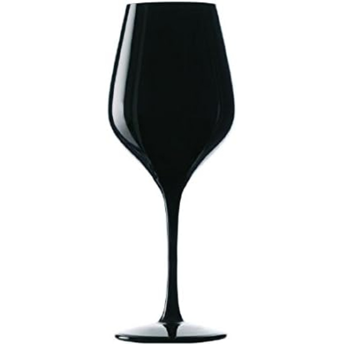 Набір келихів для дегустації сліпих вин 350м, 6 предметів, чорний вишуканий Stölzle Lausitz