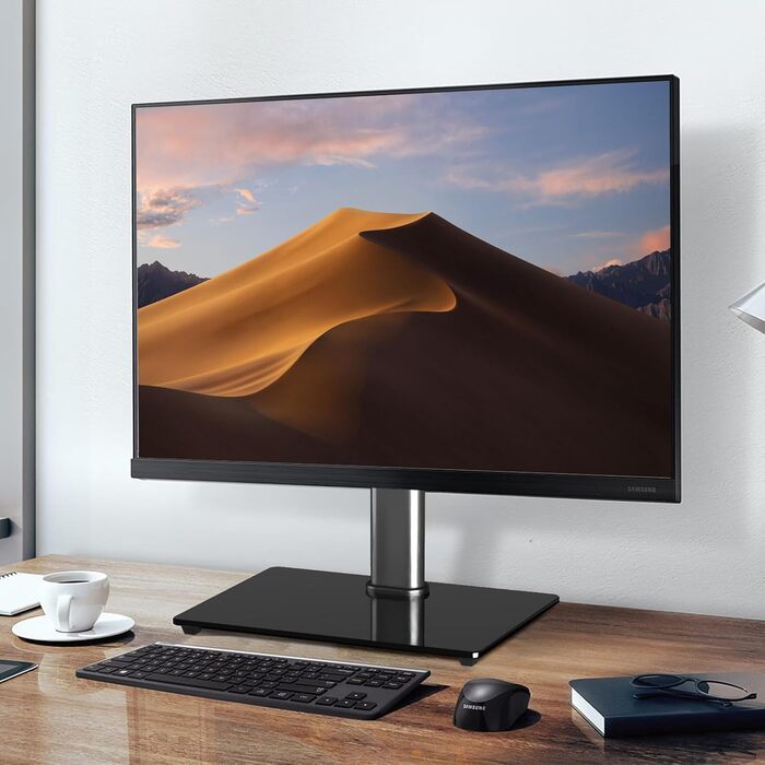 Підставка для телевізора Suptek, поворотна, для екранів LED, OLED, 26-55 дюймів, до 50 кг, VESA 400x400 мм, TS202
