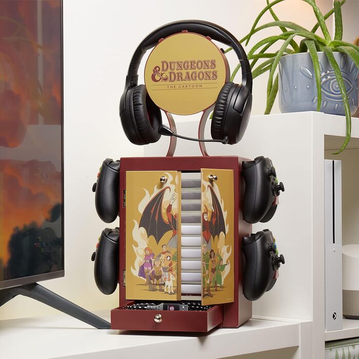 Органайзер для ігрових аксесуарів Numskull Dungeons & Dragons: кріплення для контролера та навушників (PS5, Xbox Series X/S, Nintendo Switch)