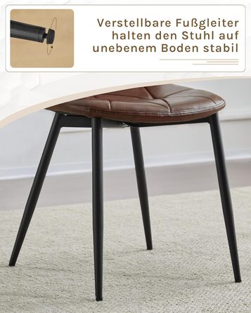 Стільці для їдальні Lestarain з підлокітниками, для кухні, вітальні, їдальні, м'які, з оксамитовим покриттям, металеві, ергономічний дизайн, темно-зелений