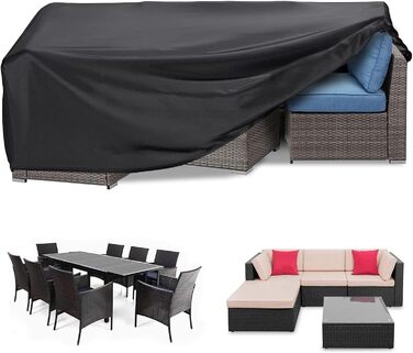 Водонепроникний чохол для садово-патіо меблів RICHIE 170x95x71 см (420D Oxford)